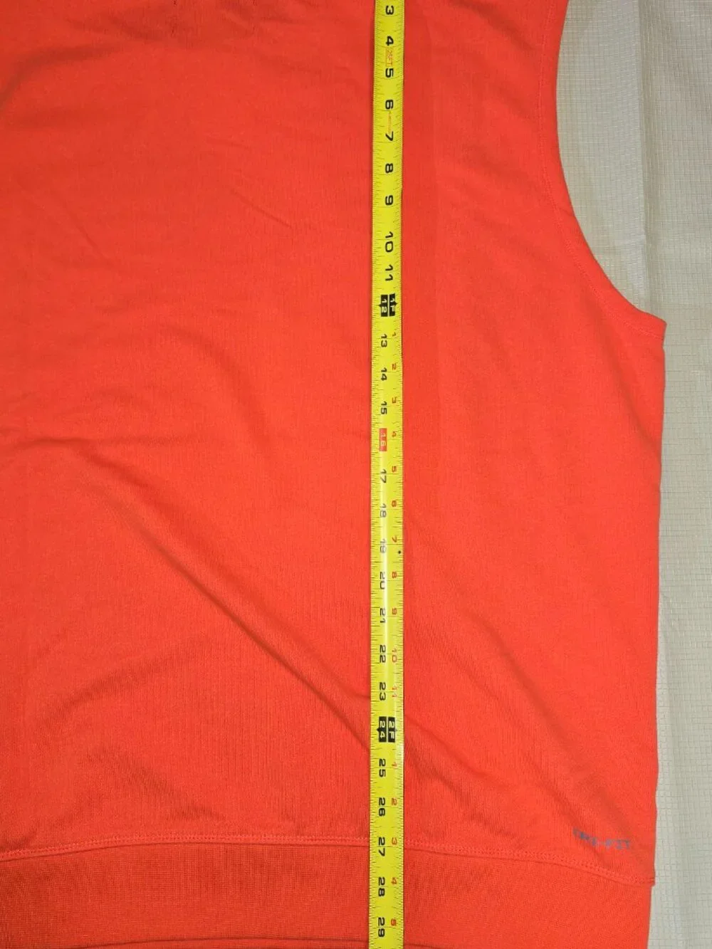 Nike Air Jordan Jumpman Sleeveless Hoodie DQ7946-813 Size XL Orange